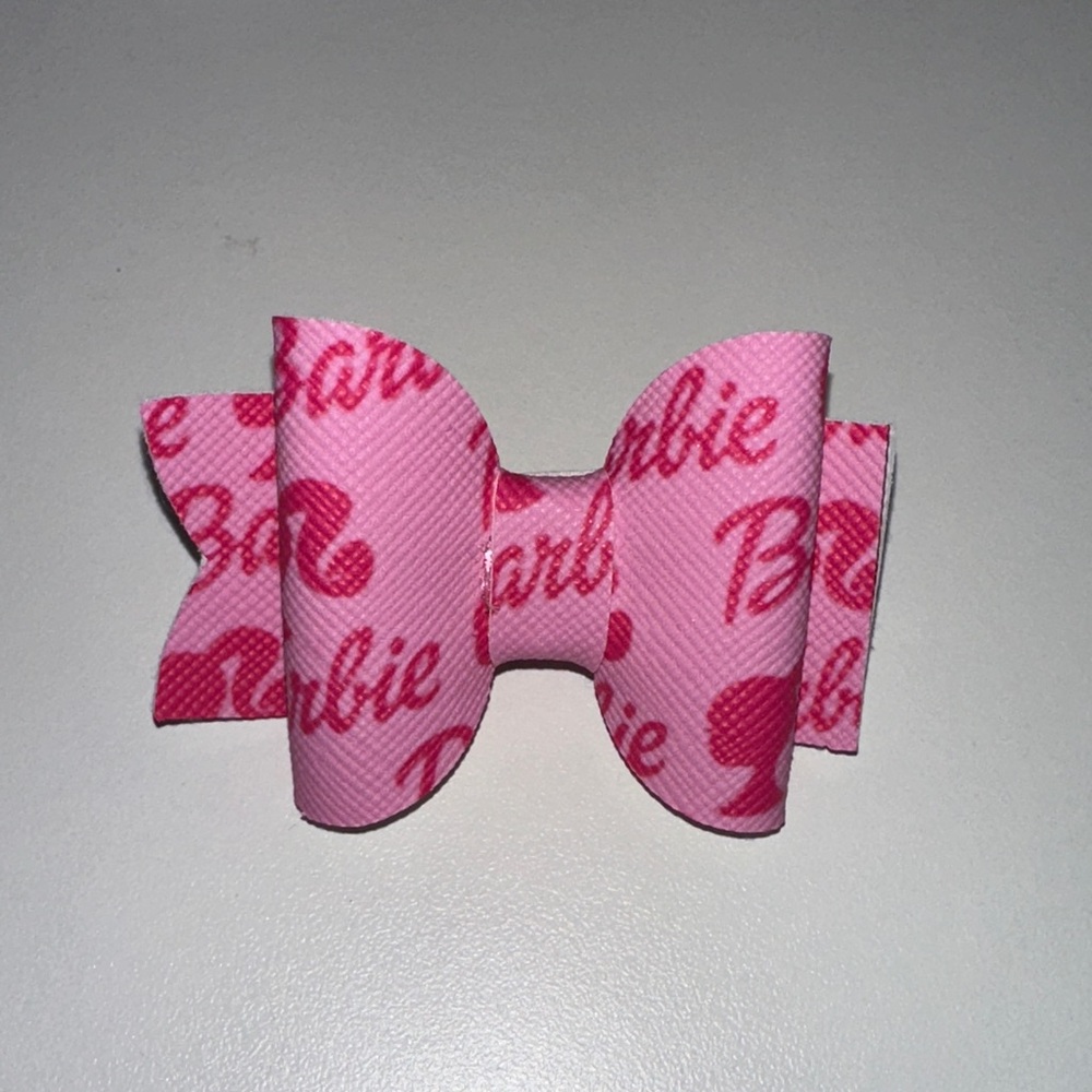Barbie Signature Pink Straw Bow